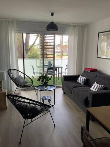 Gîte pour 2 personnes, avec balcon et vue dans Casino de Carnac