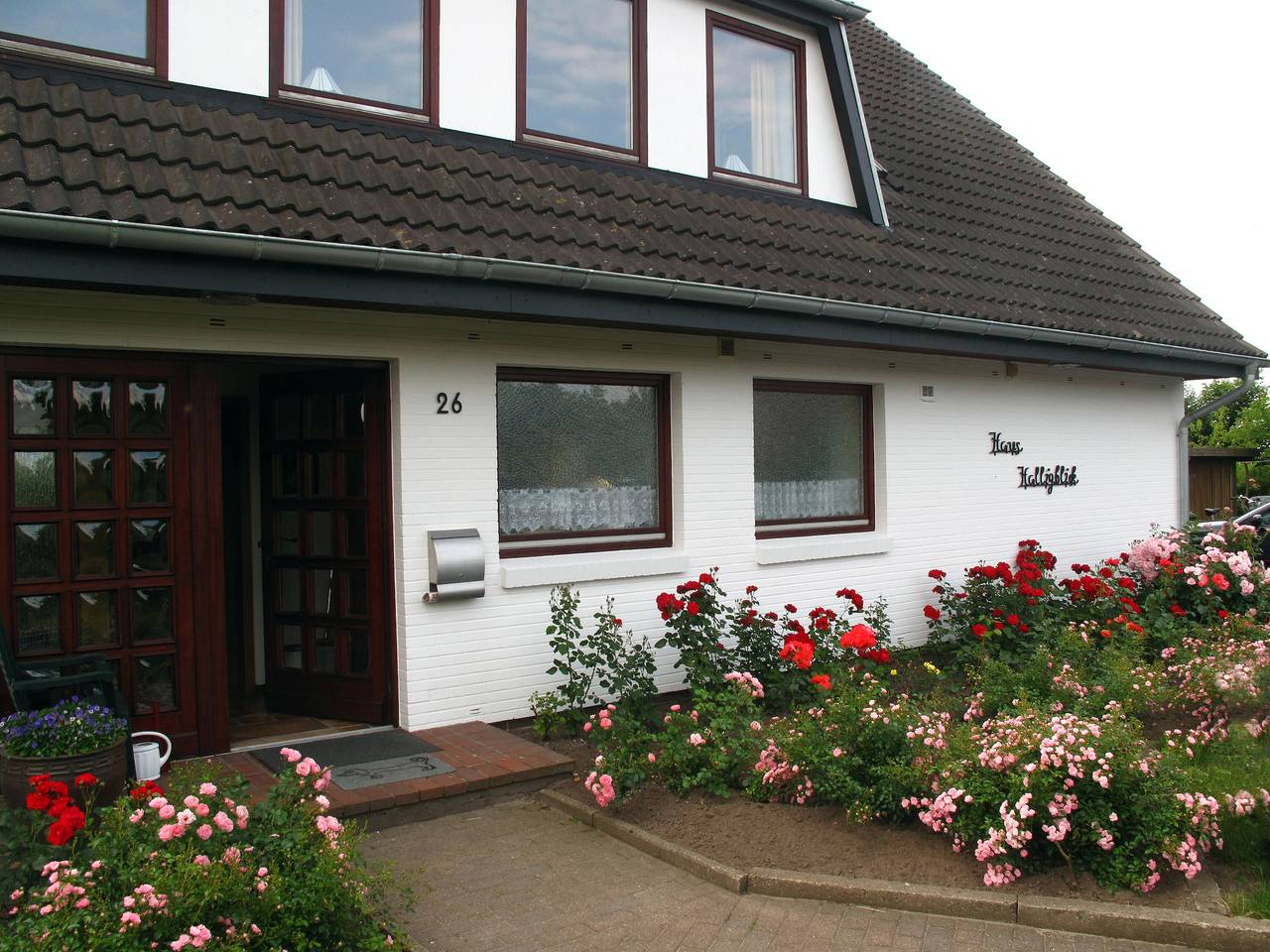 Hel lägenhet, Apartment 'Fewo 1 Hooge' with Shared Terrace, Shared Garden and Wi-Fi in Dagebüll, Nordfriesland