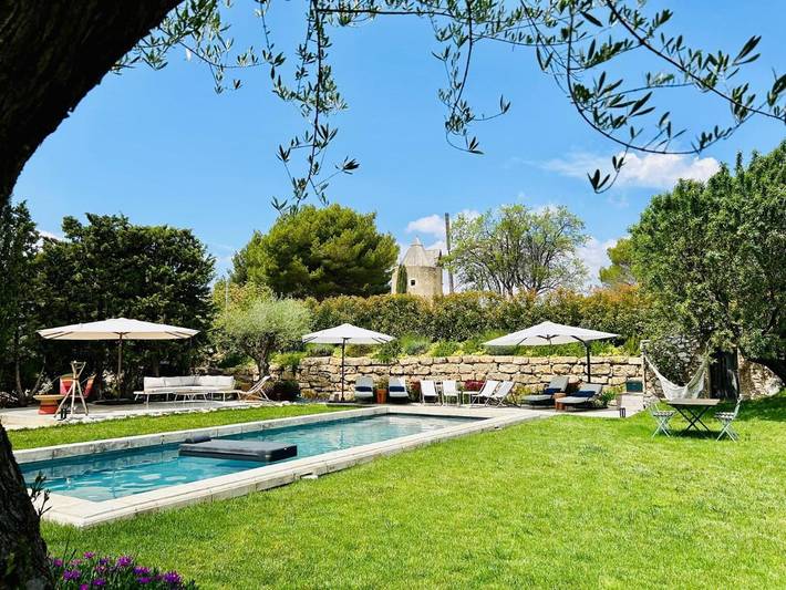 Maison de vacances pour 4 personnes, avec vue ainsi que piscine et terrasse