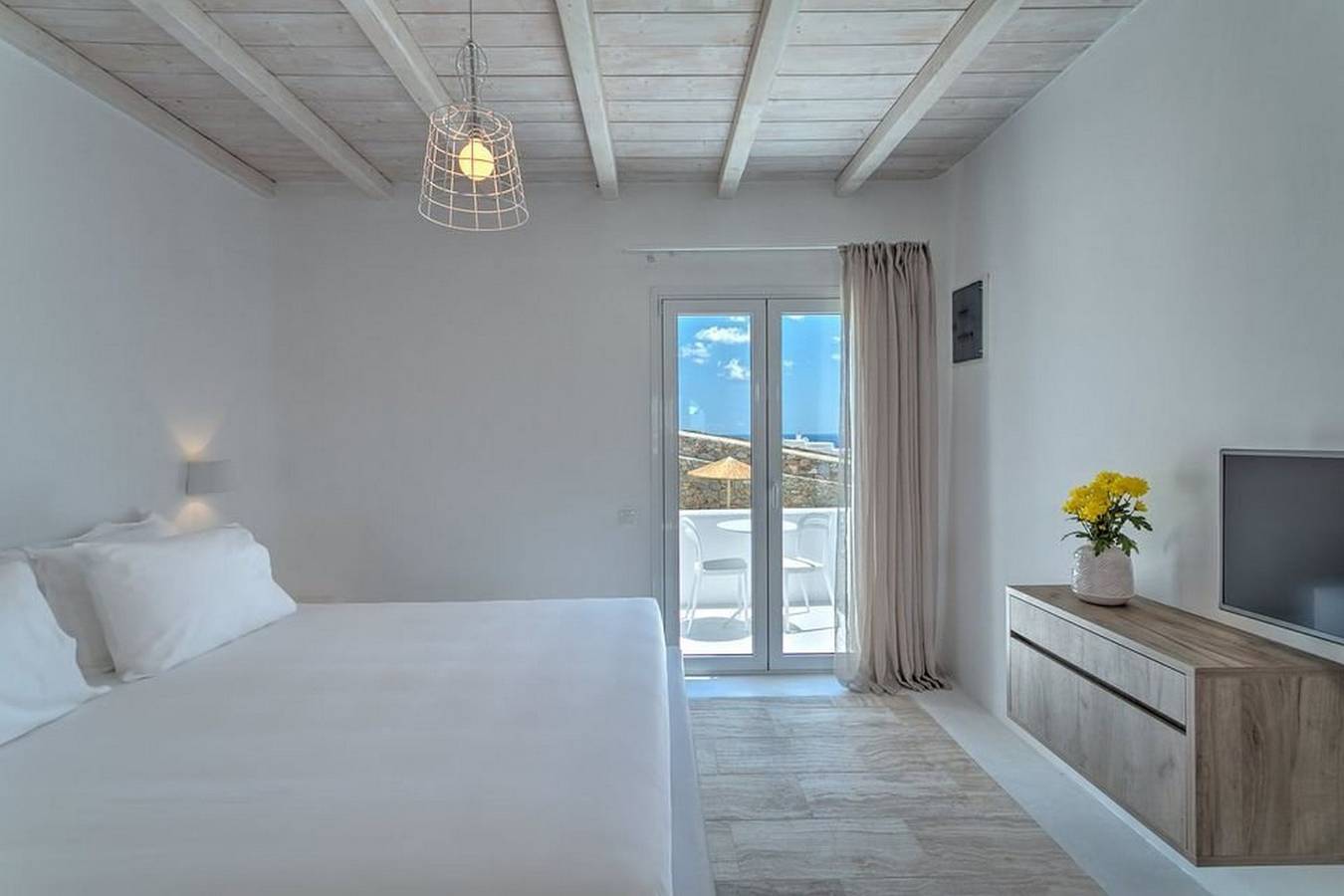 Villa für 2 Personen mit Terrasse in Mykonos