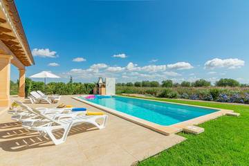Ferienhaus in Binissalem, Mallorca Inselmitte für 6 