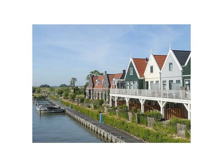 Vakantiehuis voor 12 personen, met balkon in Waterland
