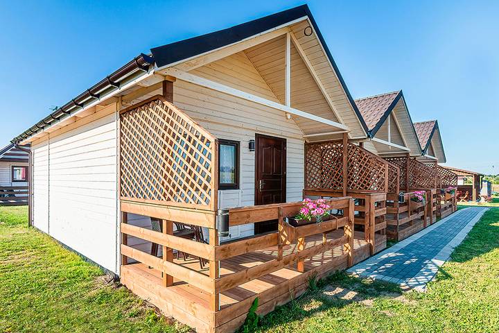 Ferienhaus für 4 Personen, mit Garten und Terrasse in Polen