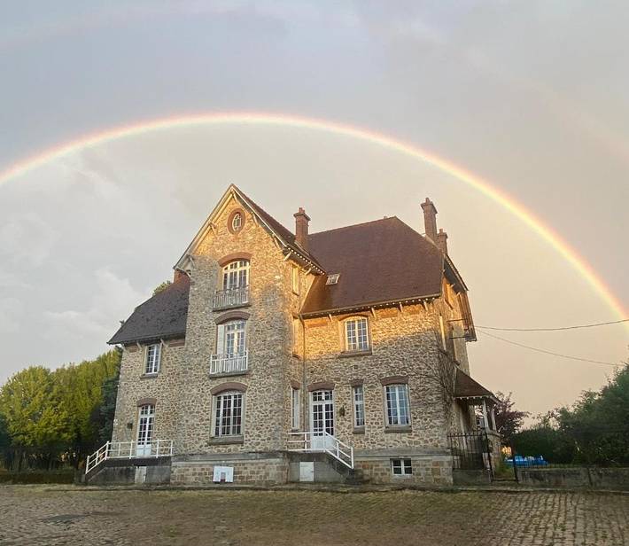 Maison de vacances pour 15 personnes, avec jardin