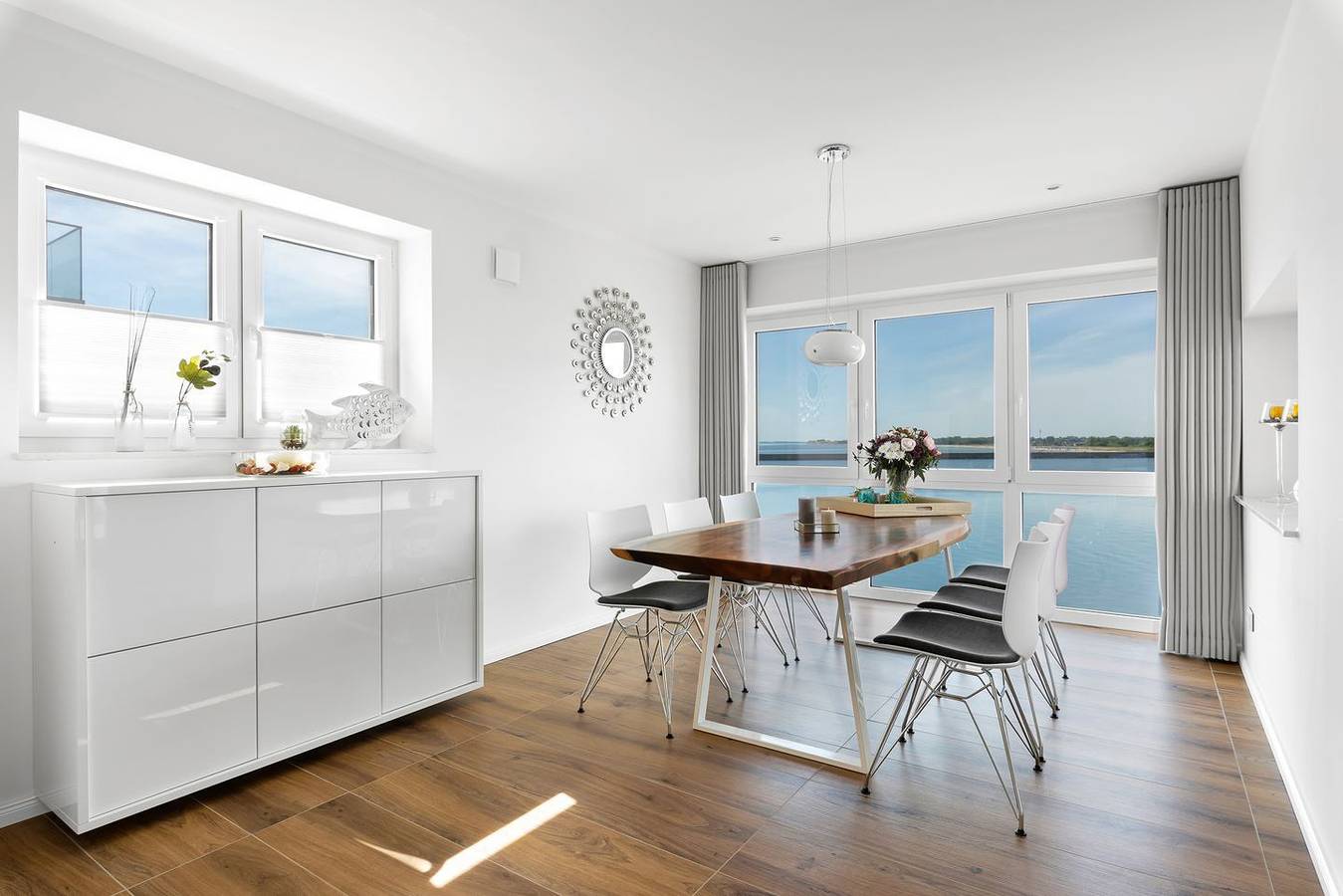 Ganze Wohnung, Ostsee Apartment Brise: 113 qm, 5 Personen, Meerblick, Wellnessbad und Strandnah in Olpenitz, Kappeln