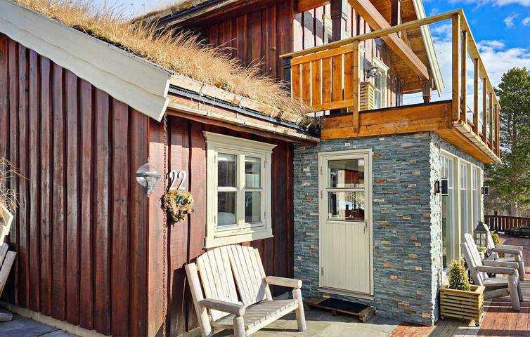 Ferienhaus für 10 Personen, mit Terrasse und Sauna sowie Garten in Tröndelag - 2