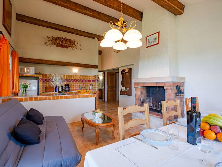 Ferienwohnung für 6 Personen, mit Balkon und Ausblick sowie Garten und Seeblick in der Verdonschlucht - 3