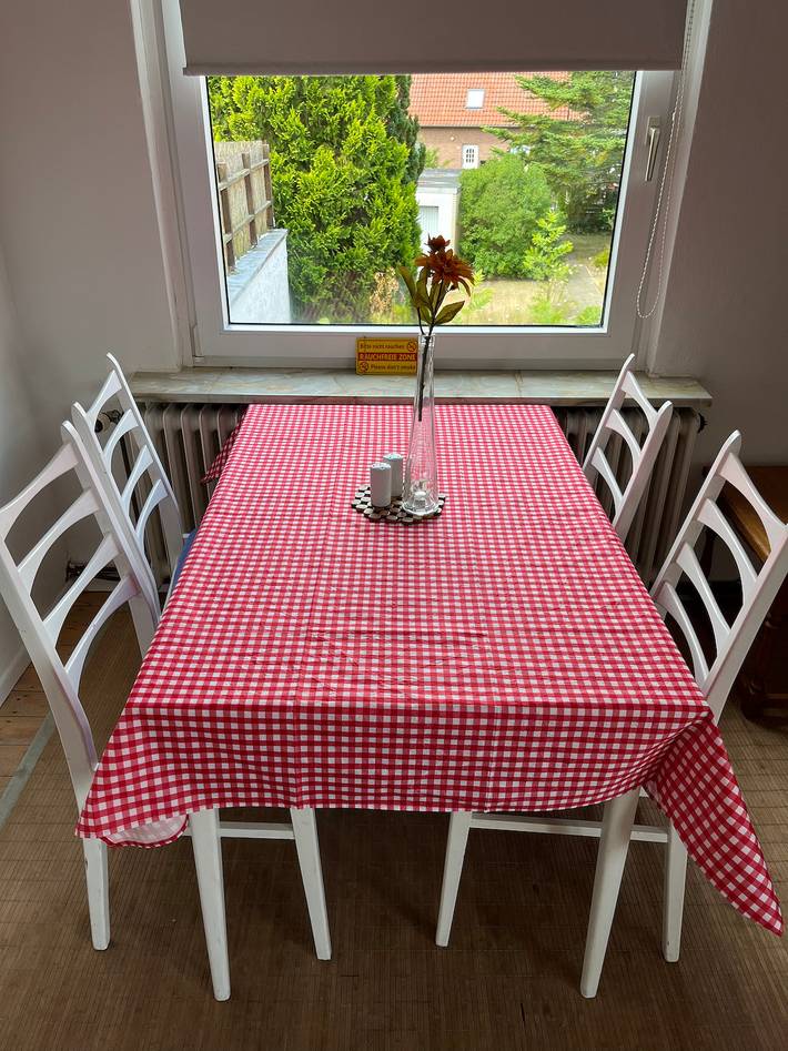 Ferienwohnung für 4 Personen, mit Terrasse am Tankumsee