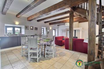Gîte pour 6 personnes, avec jardin et terrasse à Lanouée