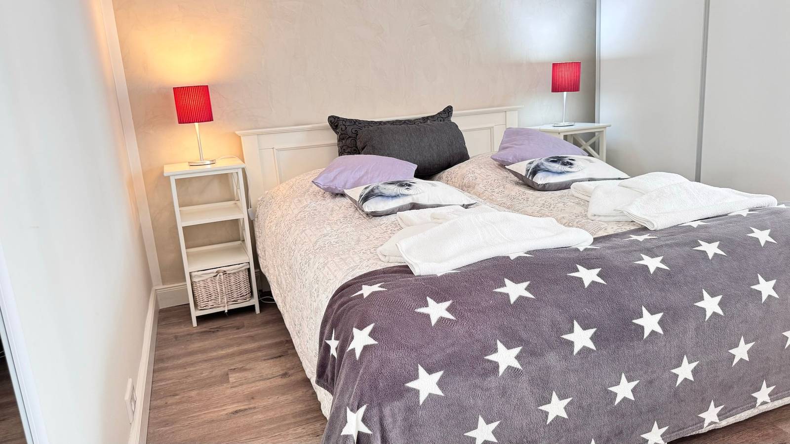 Ganze Ferienwohnung, 105, sehr Strandnah, im Herzen Westerlands, Westbalkon, 1 Zi. in Westerland, Sylt (Gemeinde)