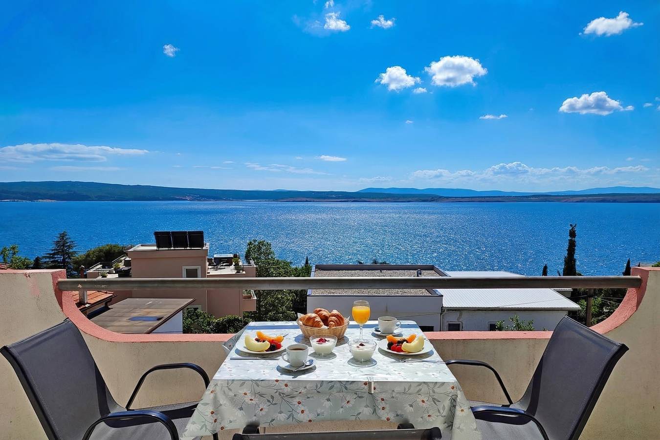 Geheel appartement, Sea View Apartment Neti in Dramalj, Primorje-Gorski Kotar