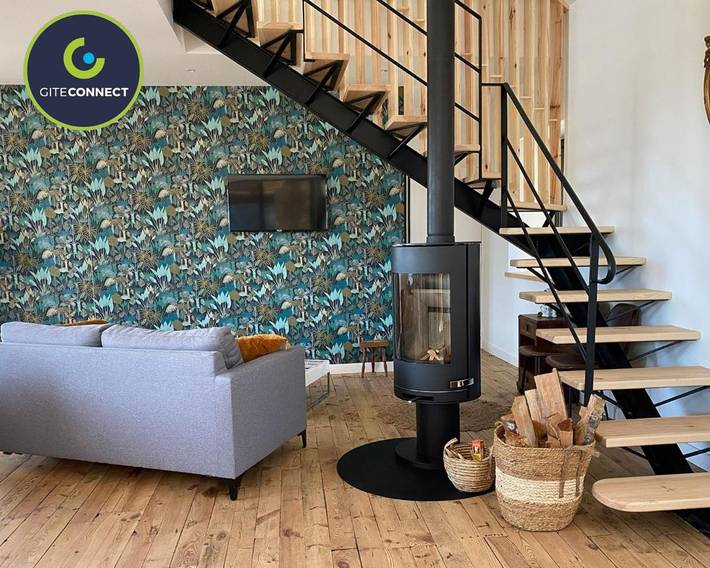 Maison de vacances pour 10 personnes, avec terrasse