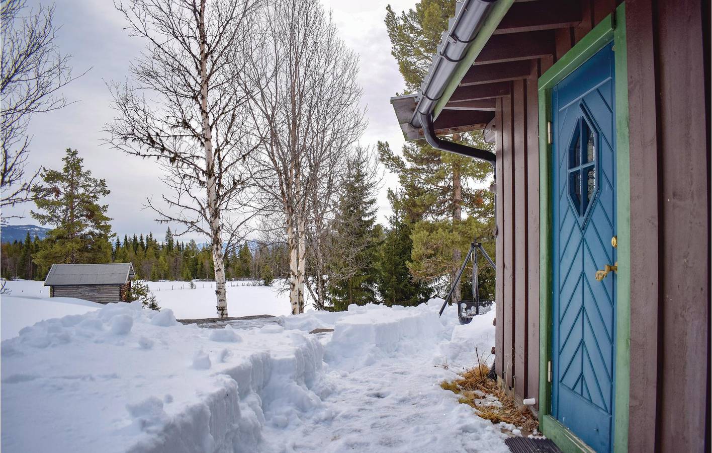 Ferienhaus für 4 Personen mit Terrasse in Gol