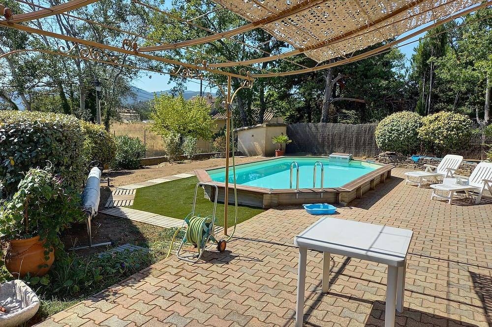 Bonita casa unifamiliar, vista Ventoux, piscina privada, garaje. in Vaison-la-Romaine, Parque natural regional del Mont Ventoux