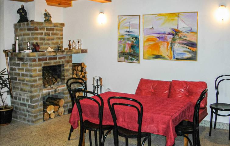 Ferienhaus für 6 Personen mit Terrasse in Nowe Warpno, Stettiner Haff