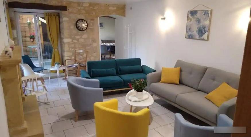 Gîte pour 8 personnes, avec terrasse