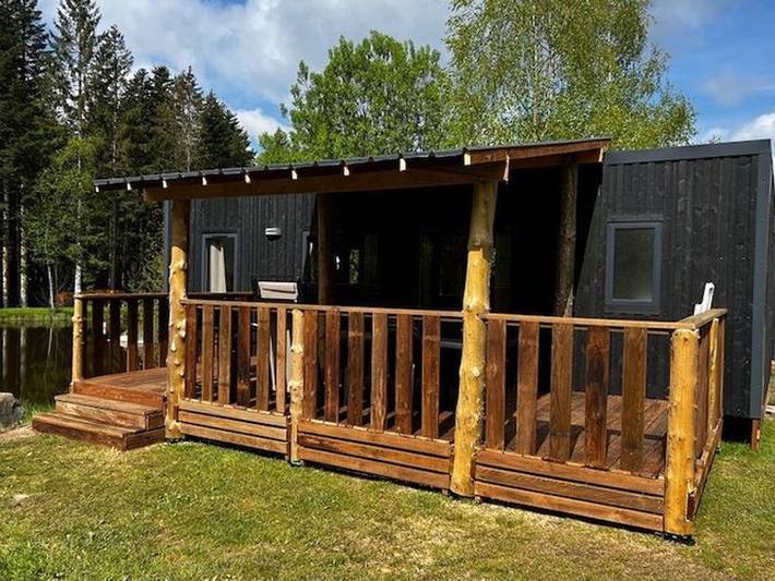 Camping für 6 Personen, mit Terrasse in den Vogesen