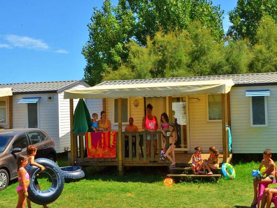Camping Montpellier Plage - Mobilhome 4 personnes - 4 places 2 chambres Tv, Clim in Palavas-les-Flots, Côte d'Améthyste