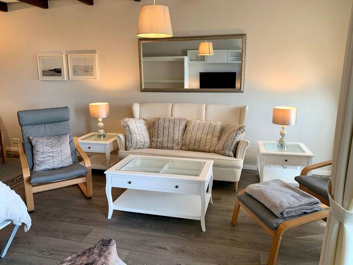 Vacation rental for 2 people, with balcony, with pets in St. Peter-Ording