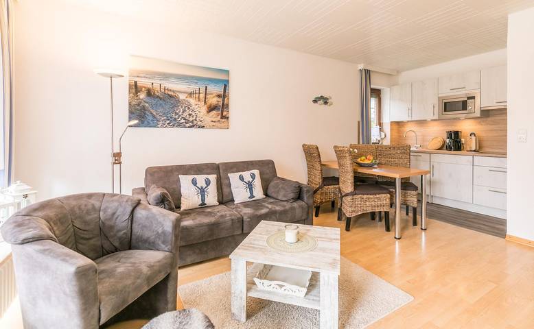 Ganze Wohnung, "Schloß am Meer Whg. 5" - Zentrale Ferienwohnung für 2 Personen in Hafen Büsum, Büsum