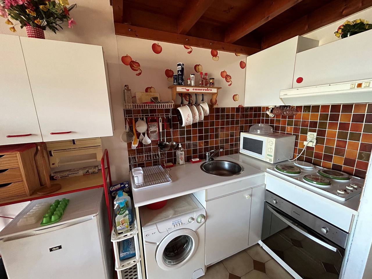 Ganze Wohnung, Maisonette-Wohnung, Meerblick, Parkplatz - 4 Pers. in La Côte Vermeille, Argelès-sur-Mer