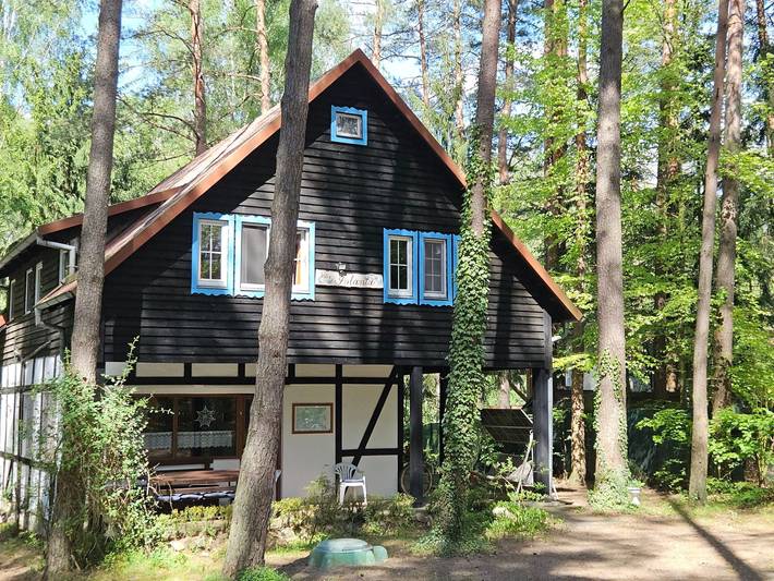 Ferienvilla "Villa Jolanta" mit Sauna in Powiat Olsztyński