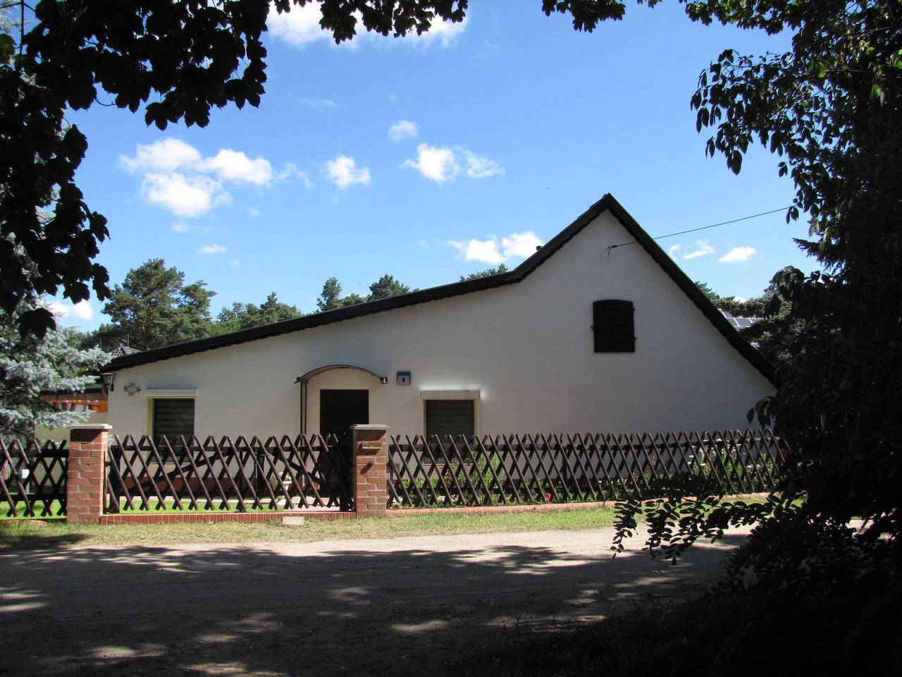 Nettes Ferienhaus in Hartmannsdorf mit Garten, Terrasse und Grill in Lübben, Dahme-Spreewald