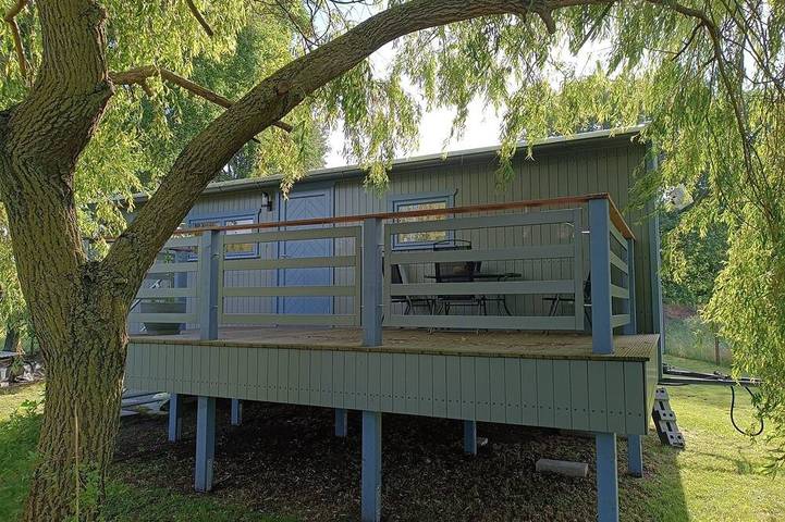 Ferienhaus für 3 Personen, mit Garten