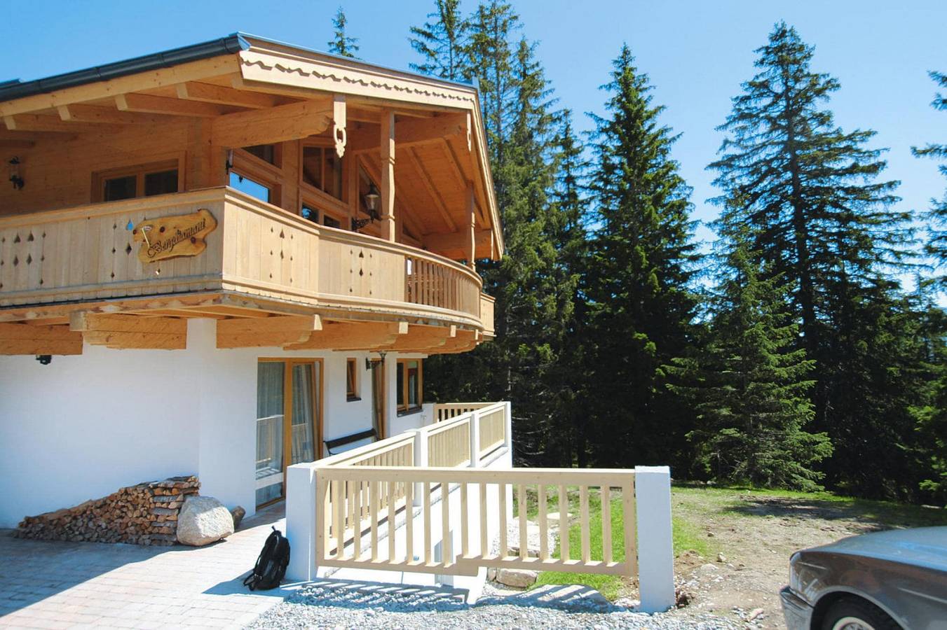 Chalet in Königsleiten mit Wellness & Alpenblick in Hochkrimml, Krimml