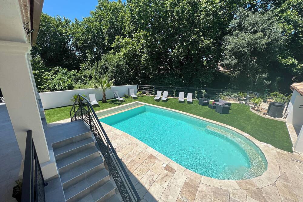 Appartement entier, T3 Avec Terrasse + Piscine in Caveirac, Région de Nîmes