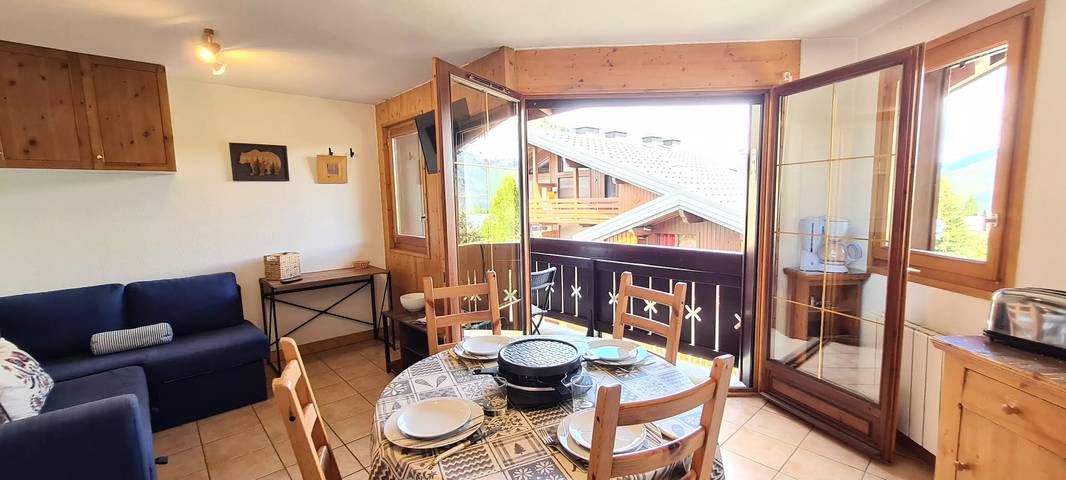 Chalet pour 4 personnes, avec balcon dans Les Deux Alpes