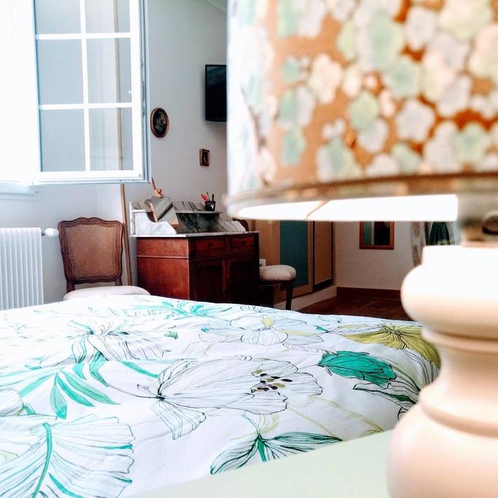 Location de vacances pour 5 personnes, avec vue ainsi que piscine et jardin à Limeray - 4