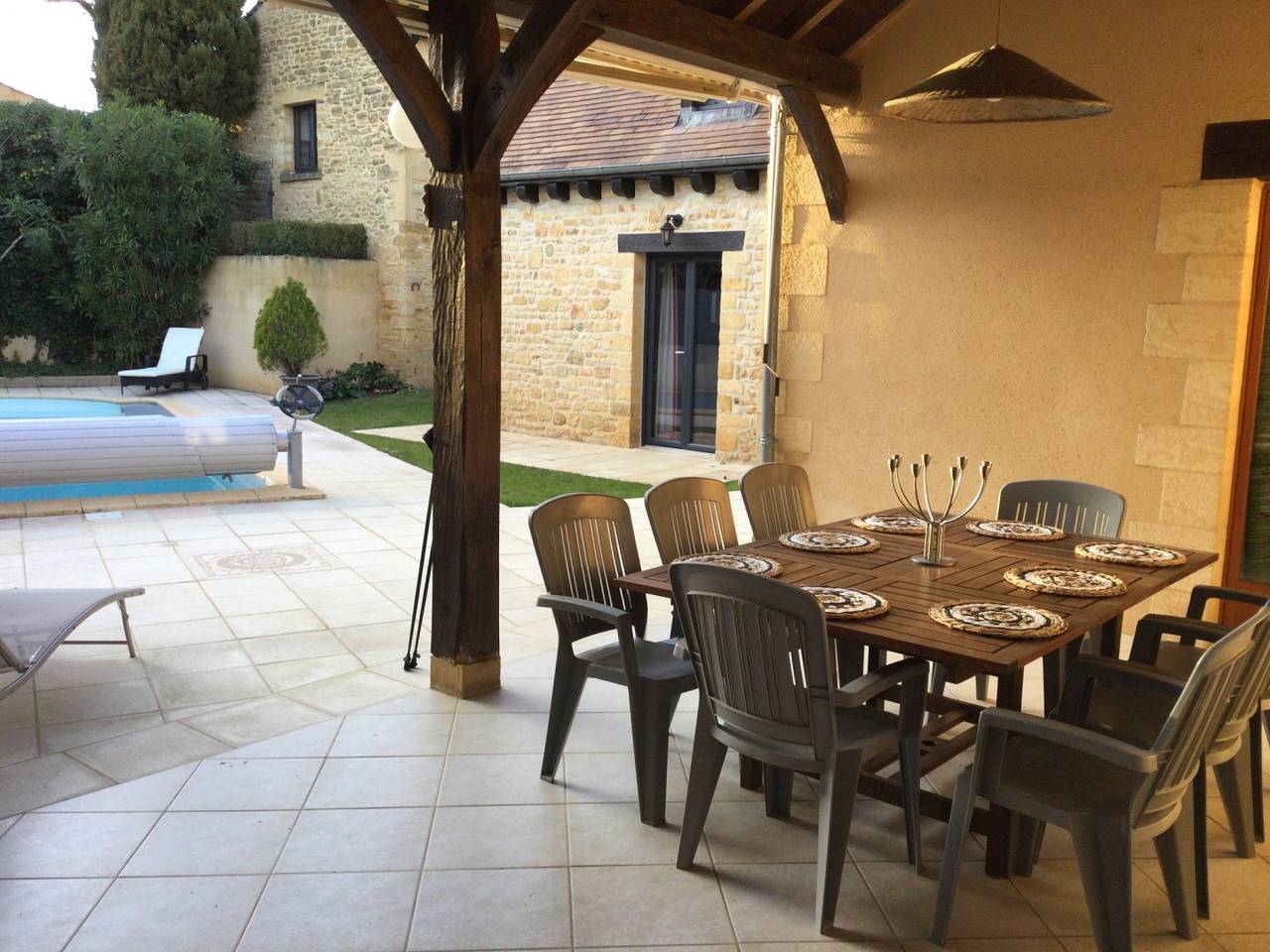 Villa le Clos, avec piscine chauffée, proche de Sarlat in Marcillac-Saint-Quentin, Périgord Noir