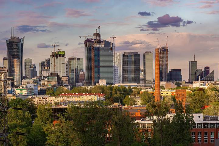 Ganze Ferienwohnung, Warsaw | 83A Prymasa Tysiäclecia Ave. | Modern Studio | A/C in Warschau, Masowien