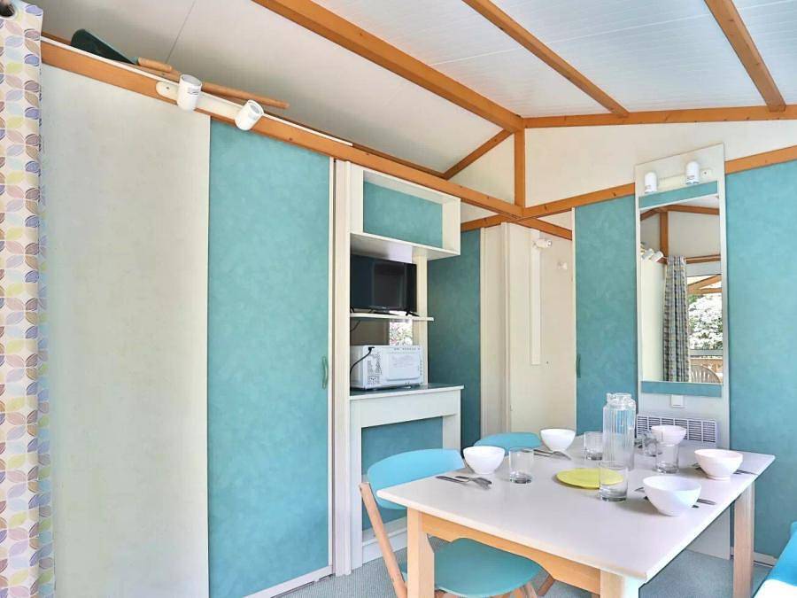 Camping L'Etang d'Ardy - Chalet 5 personnes - Chalet Forêt 3 Pièces 5 Personnes + Tv in Saint-Paul-lès-Dax, Région de Dax