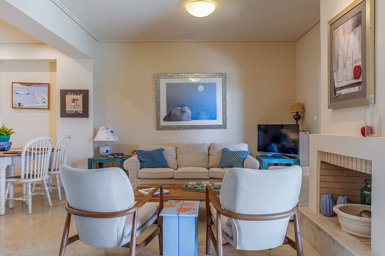 Casa vacanze 'Villa Oliva - Majestic Views' con piscina privata, terrazza privata e Wi-Fi in Andros