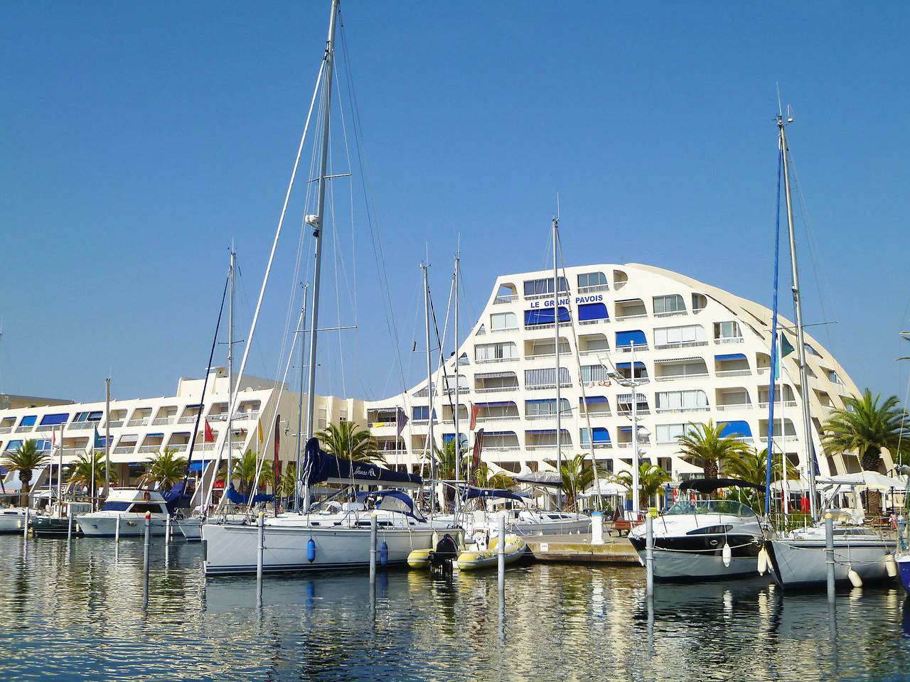 Appartement entier, Le Grand Pavois in Port Camargue, Le Grau-du-Roi