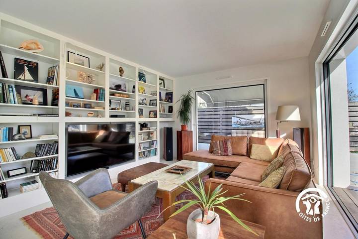 Gîte pour 6 personnes, avec piscine ainsi que terrasse et jardin à Plouharnel - 4