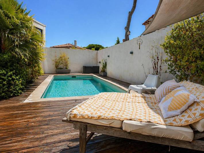 Villa pour 6 personnes, avec jardin et piscine à Sausset-les-Pins