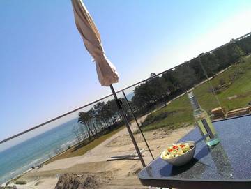 Ferienwohnung für 4 Personen, mit Balkon und Sauna sowie Pool und Meerblick, kinderfreundlich in Prora