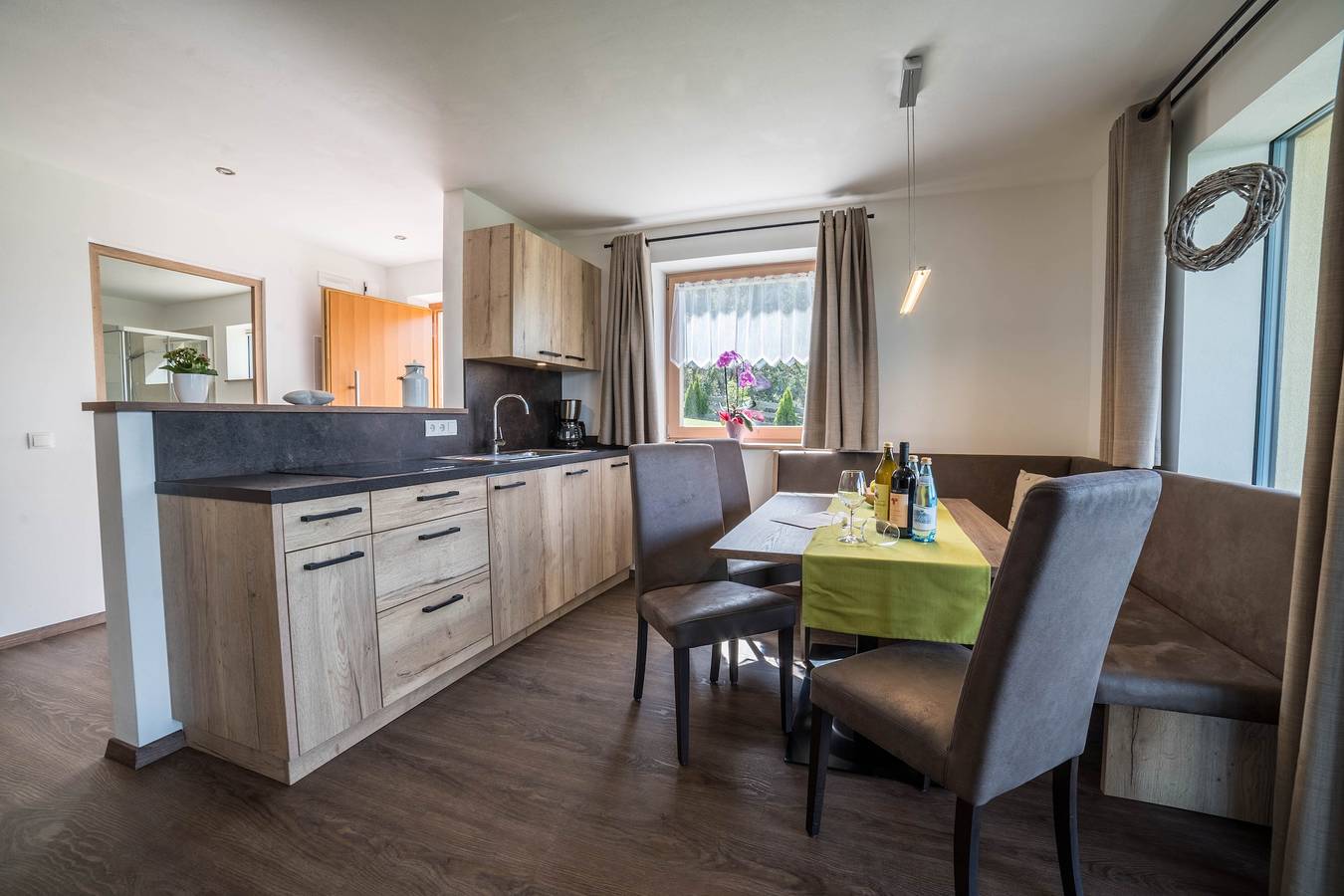 Gasserhof - Chalet A avec balcon, vue sur les montagnes, jardin et Wi-Fi in Meltina, Alpes de Sarntal