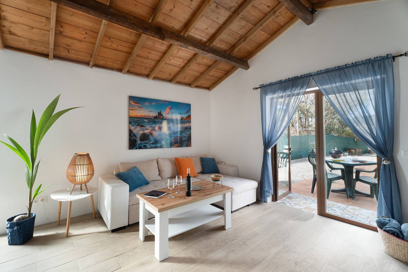 Ferienhaus 'Casa Joy' mit Meerblick, Wi-Fi und Klimaanlage in El Pozo, Guía de Isora