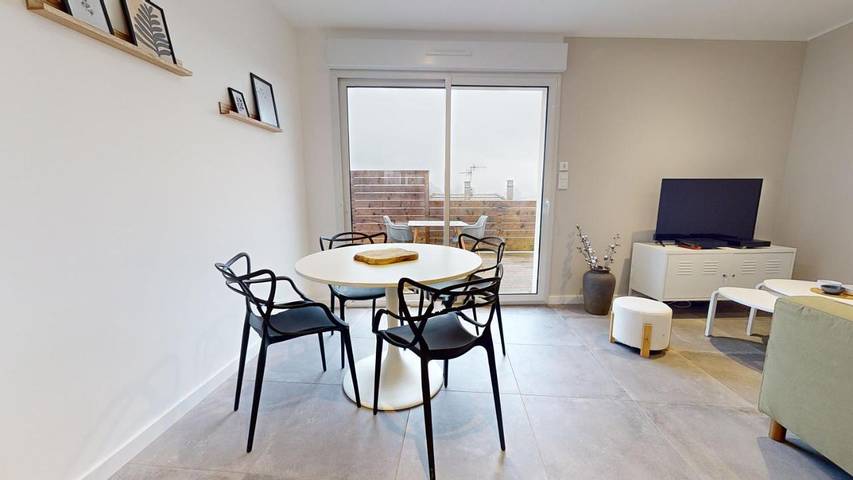 Gîte pour 2 personnes, avec vue et balcon à Dole - 4