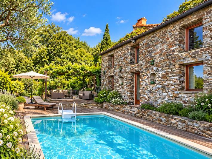 Maison de vacances pour 9 personnes, avec Jardin dans Région de Céret