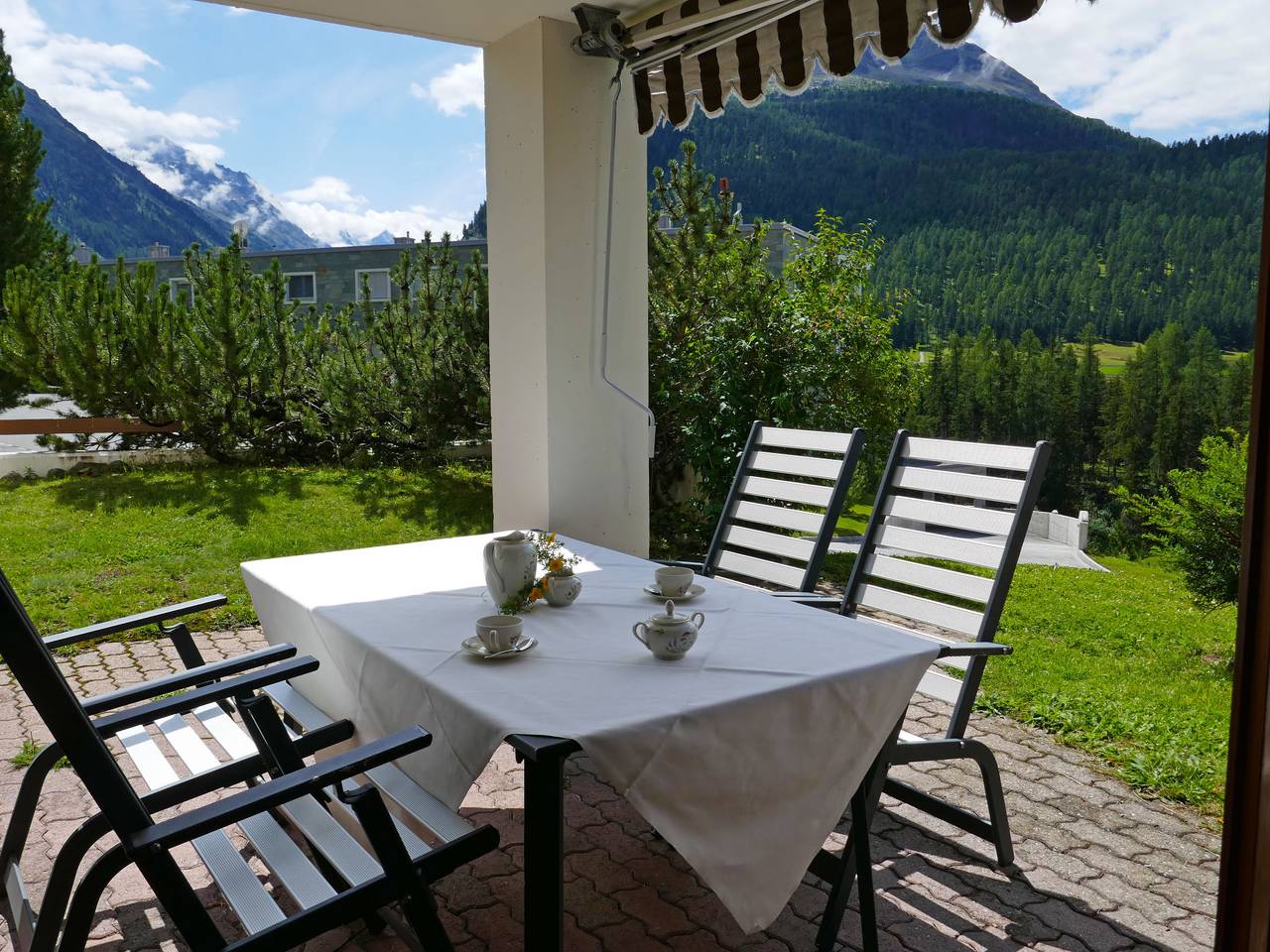 Ganze Wohnung, Chesa Piz Cotschen 2 in Pontresina, Sankt Moritz