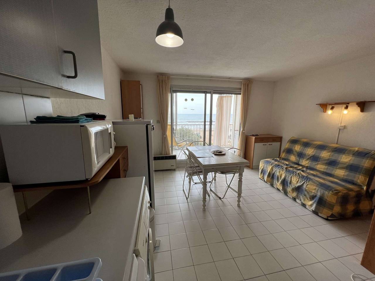 Ganze Wohnung, T3 für 4 Pers. 50m vom Strand, privater Parkplatz in Valras-Plage, Mittelmeerküste (Frankreich)