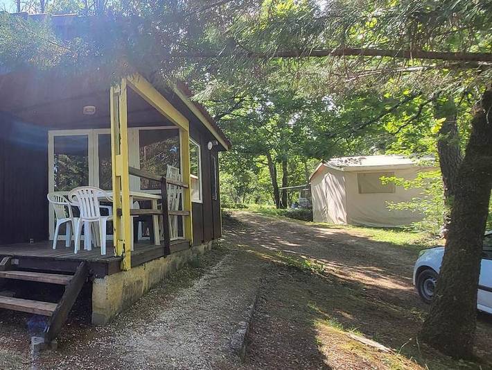 Chalet pour 4 personnes, avec bassin pour enfant, animaux acceptés dans le Lot-et-Garonne - 2