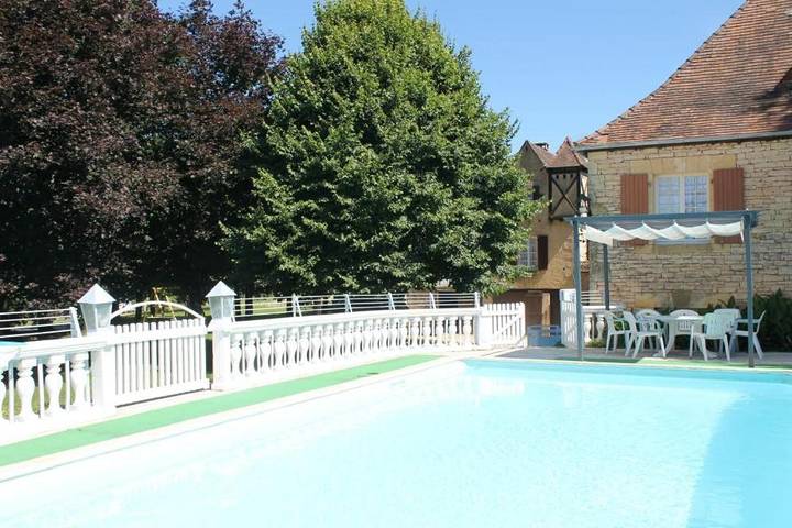 Maison de vacances pour 8 personnes, avec jardin ainsi que piscine et terrasse - 1