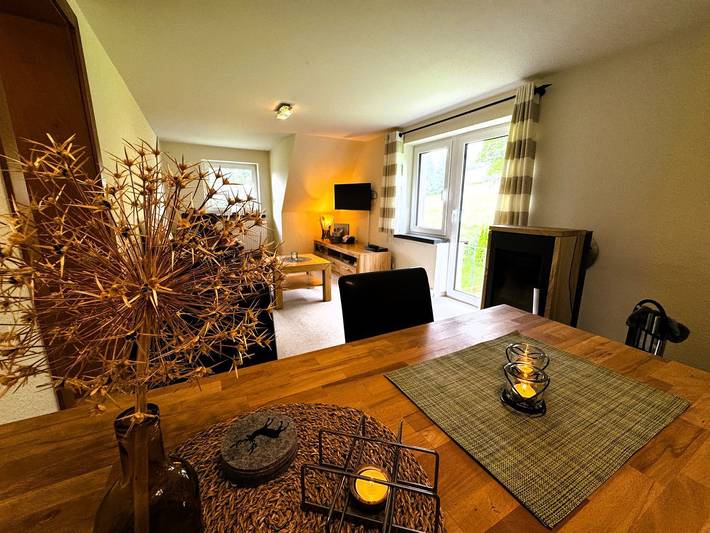 Ganze Wohnung, Ferienwohnung "Bergglück" - 60m² direkt am Skihang in Carlsfeld in Carlsfeld, Eibenstock