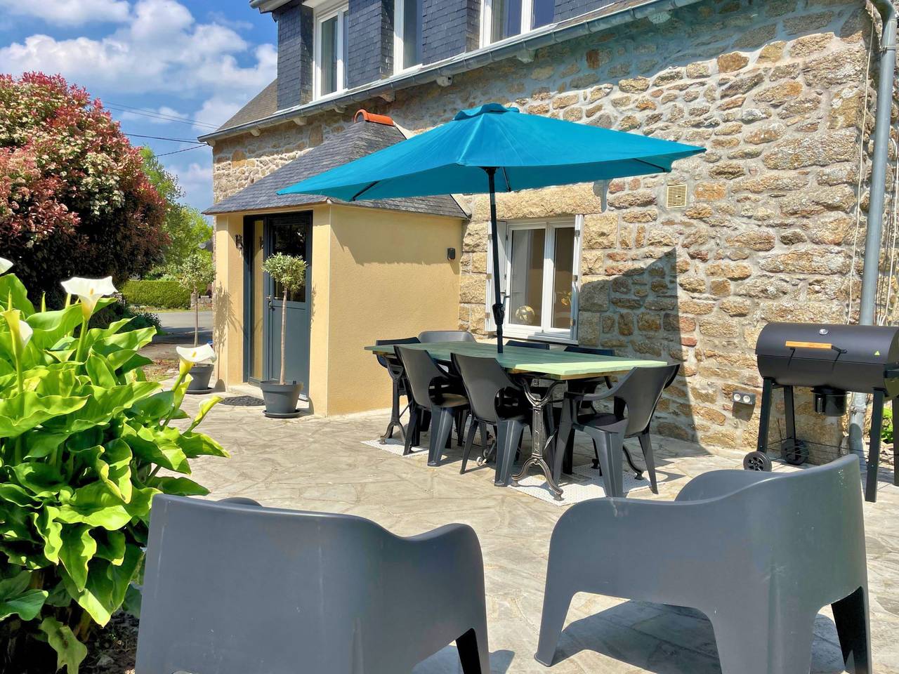 Das Ferienhaus von Maie Bail in Ploumagoar, Guingamp Region